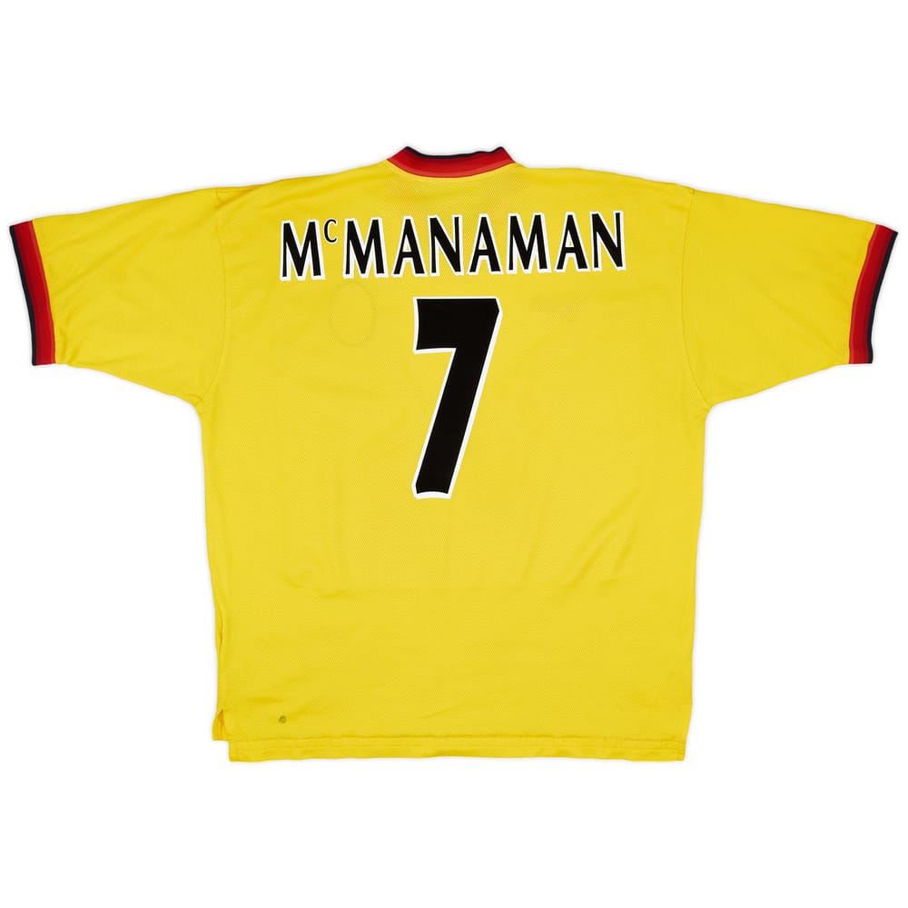1997-99 Liverpool Away Shirt McManaman #7 - 6/10 - (XL)