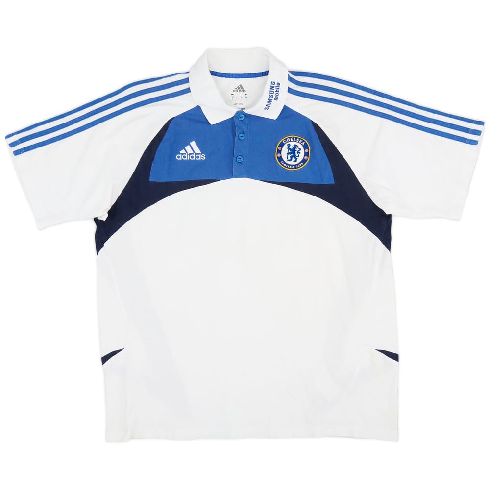 2007-08 Chelsea adidas Polo Shirt - 8/10 - (L)