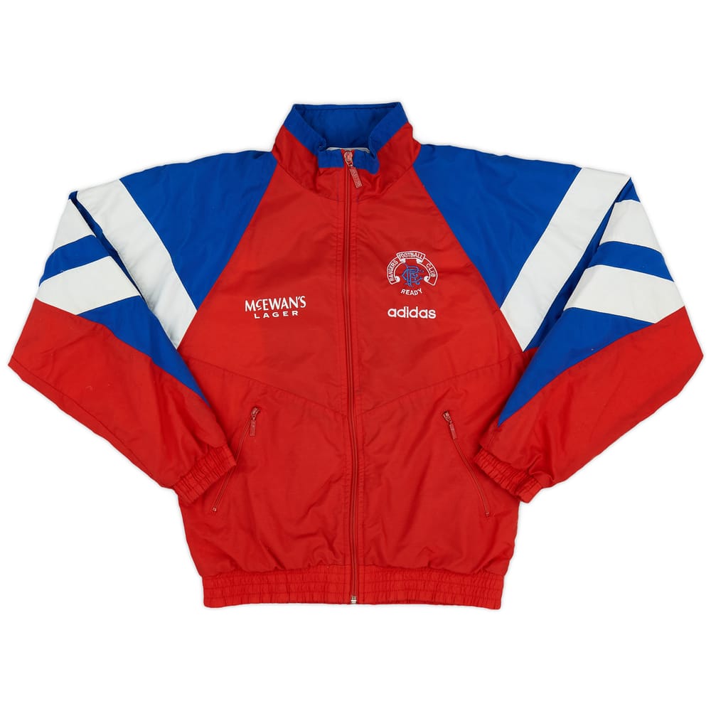 1992-94 Rangers adidas Track Jacket - 9/10 - (L.Boys)