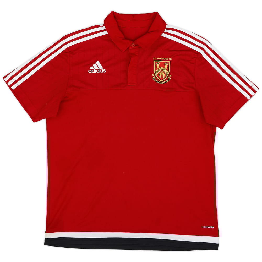2016-17 Stourbridge adidas Polo Shirt - 8/10 - (L) 