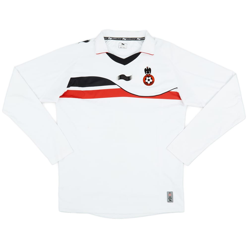 2011-12 Nice Away L/S Shirt - 8/10 - (L)