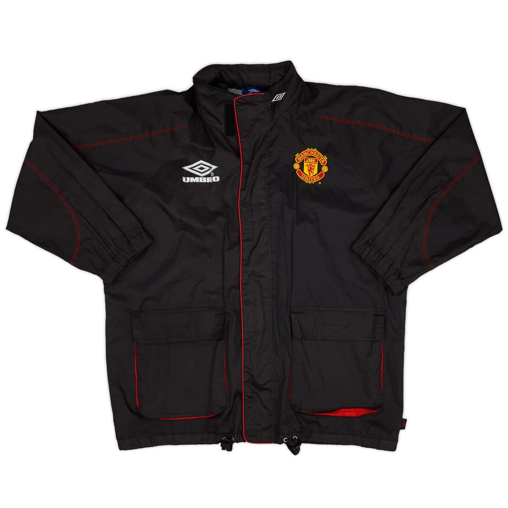 1998-99 Manchester United Umbro Rain Jacket - 8/10 - (M)