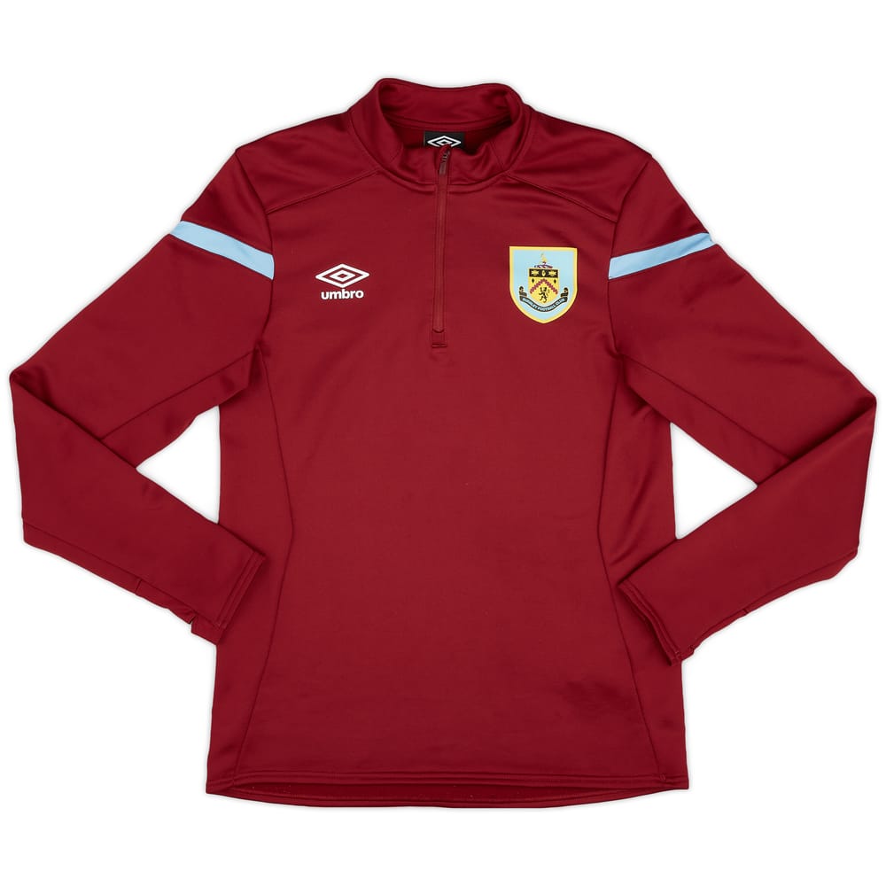 2019-20 Burnley Umbro 1/4 Zip Training Top - 9/10 - (S)