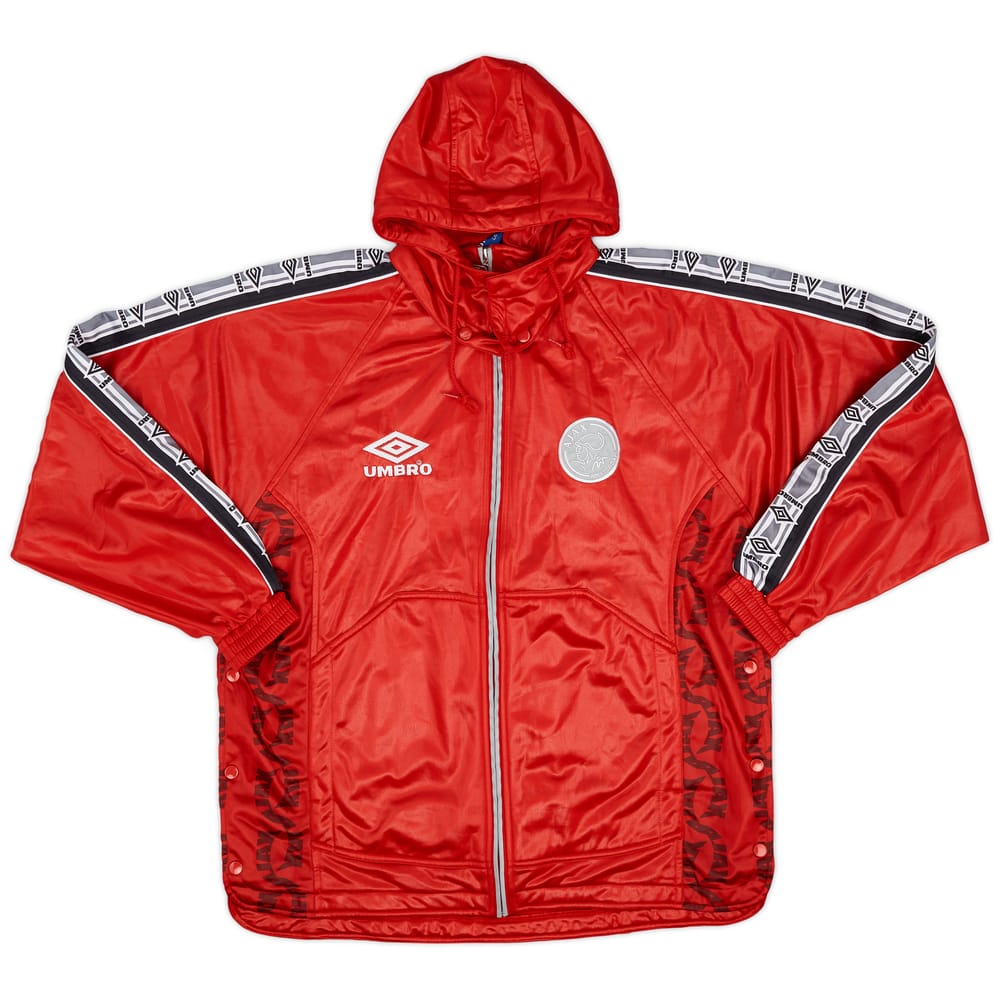 1998-99 Ajax Umbro Hooded Track Top - 9/10 - (L)
