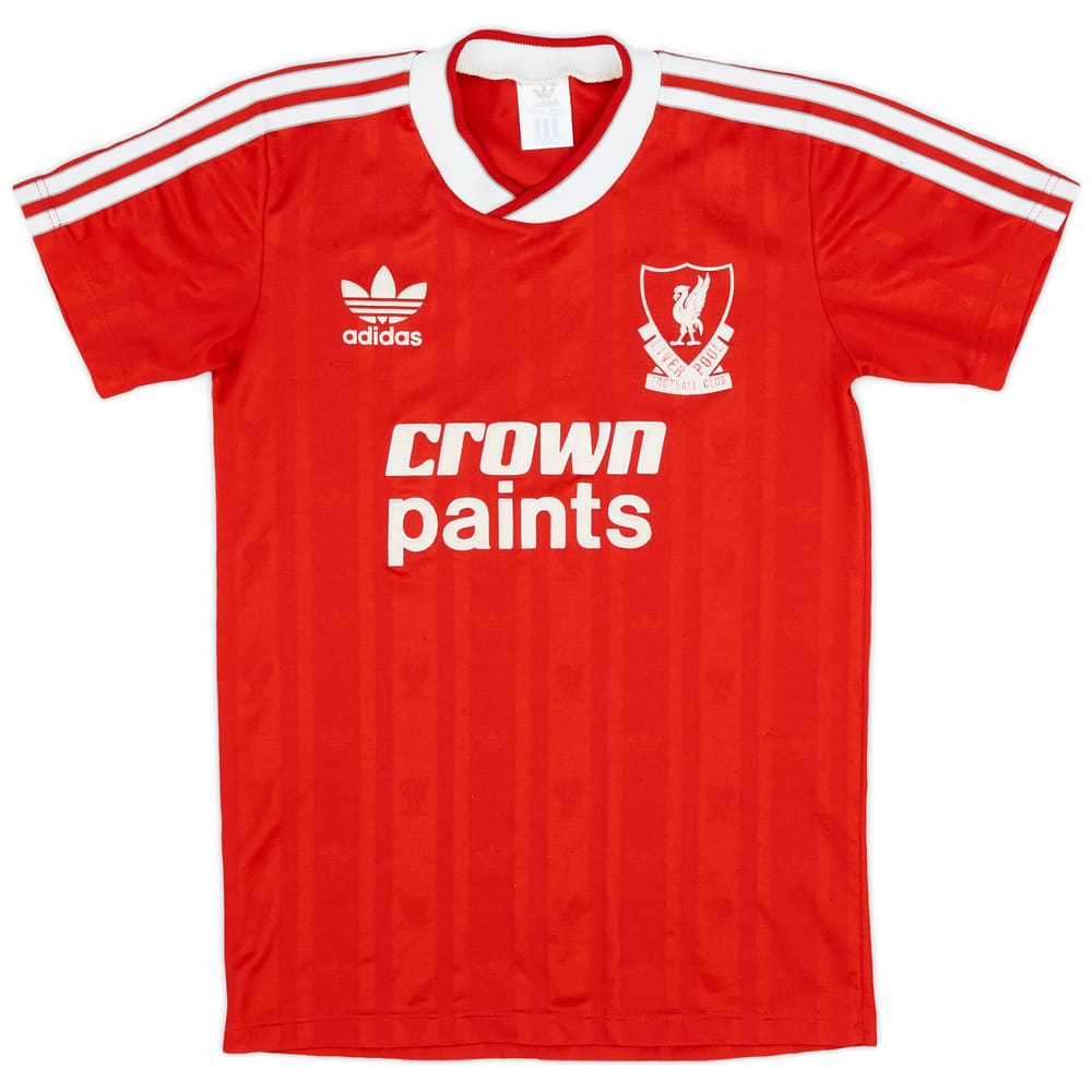 1987-88 Liverpool Home Shirt - 8/10 - (Y)