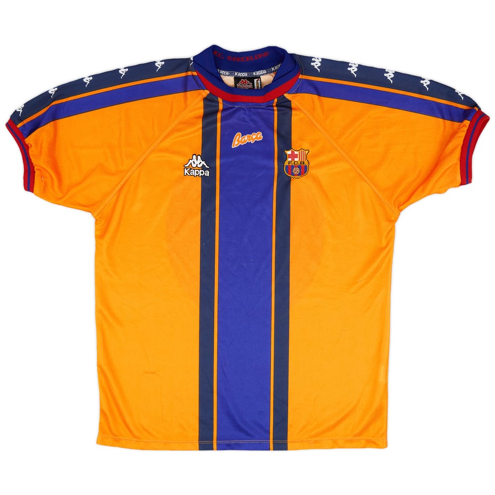 1997-98 Barcelona Away Shirt - 9/10 - (L)