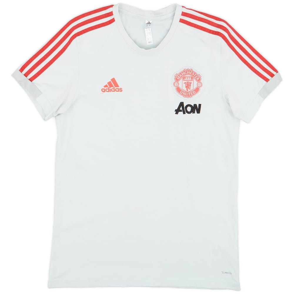 2018-19 Manchester United adidas Cotton Tee - 8/10 - (M)
