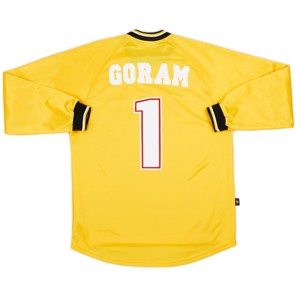 1997-98 Rangers GK Shirt Goram #1 - 8/10 - (M)