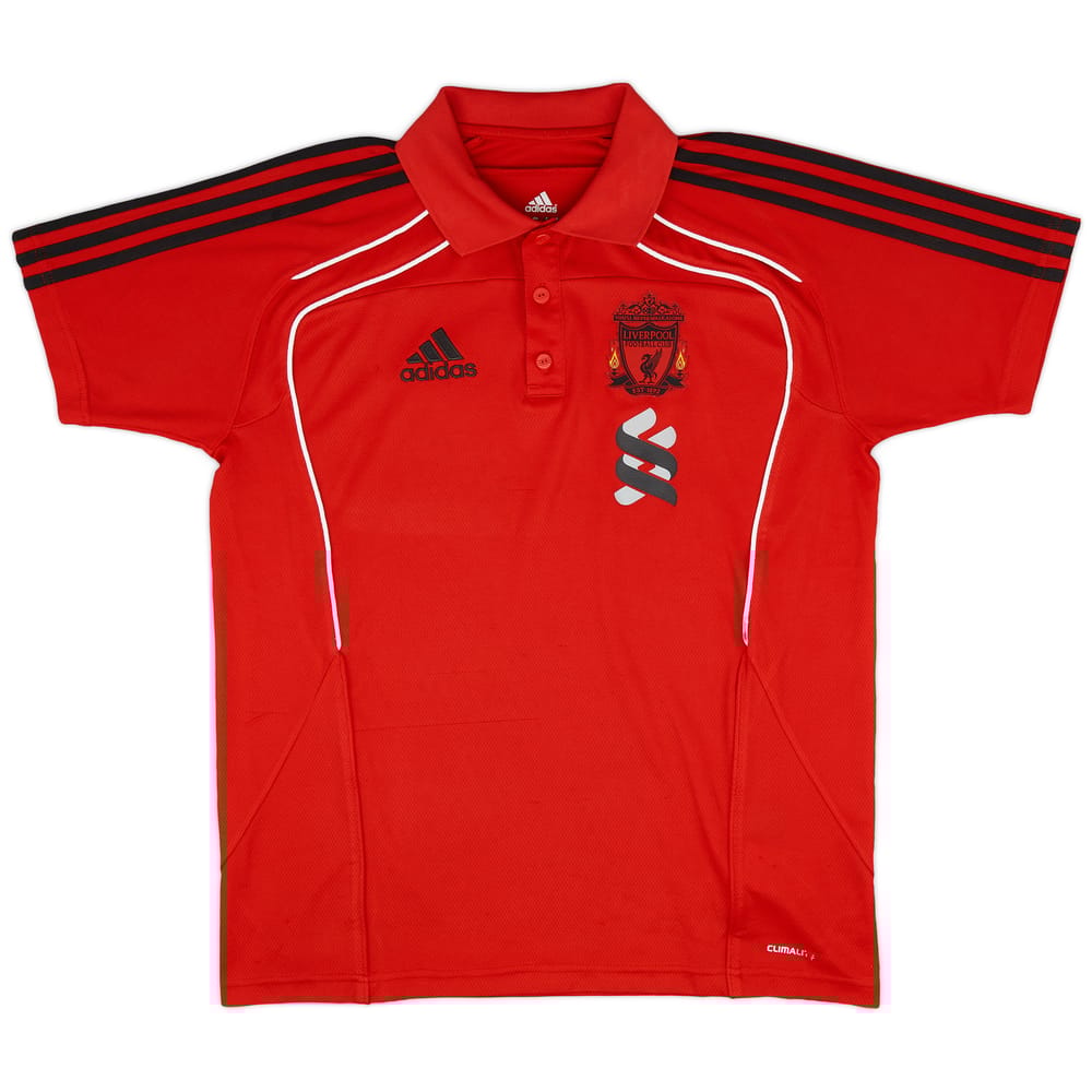 2010-11 Liverpool adidas Polo Shirt - 6/10 - (M)