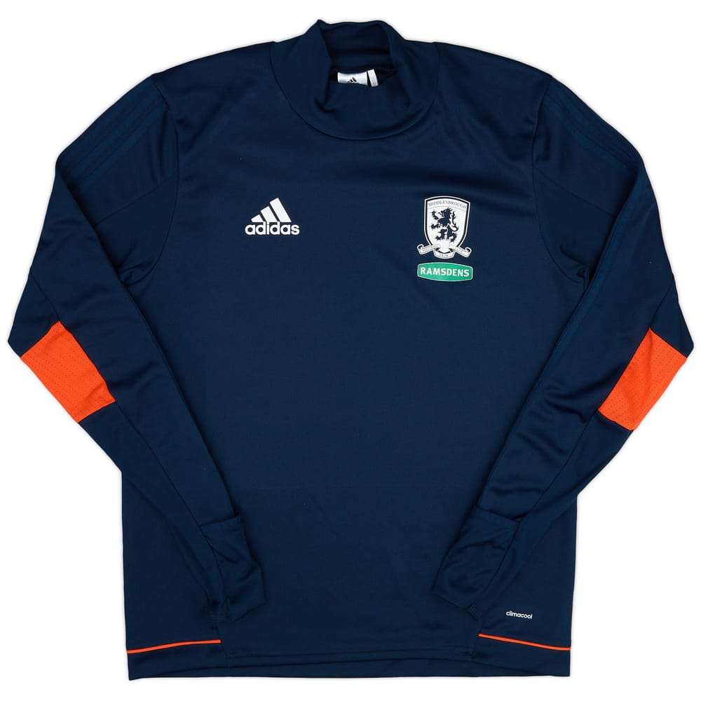 2017-18 Middlesbrough adidas Training Top - 9/10 - (M)