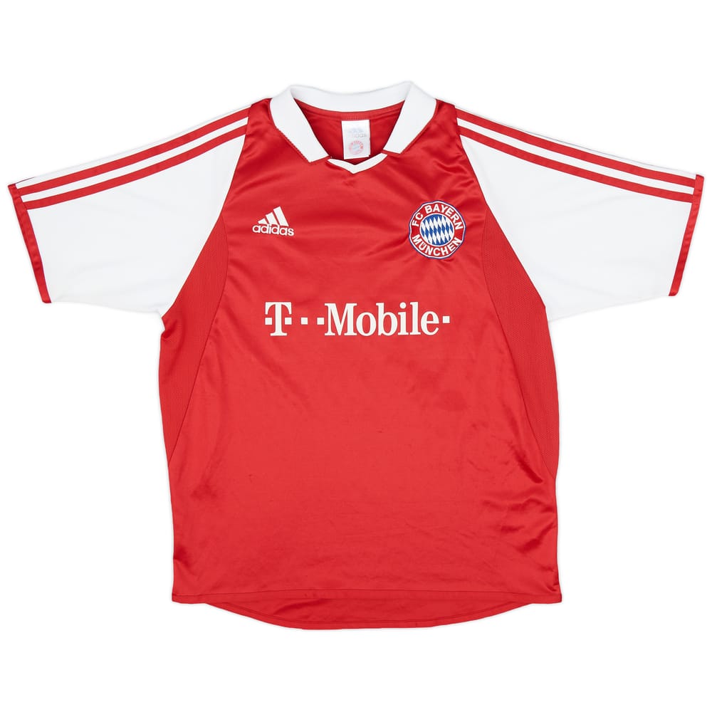 2003-04 Bayern Munich Home Shirt - 8/10 - (XL.Boys)