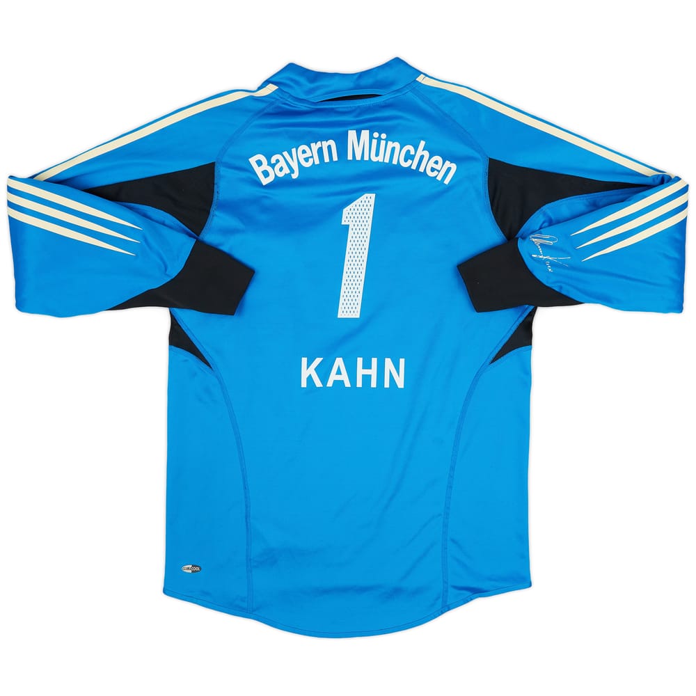 2004-05 Bayern Munich GK Shirt Kahn #1 - 8/10 - (L.Boys)