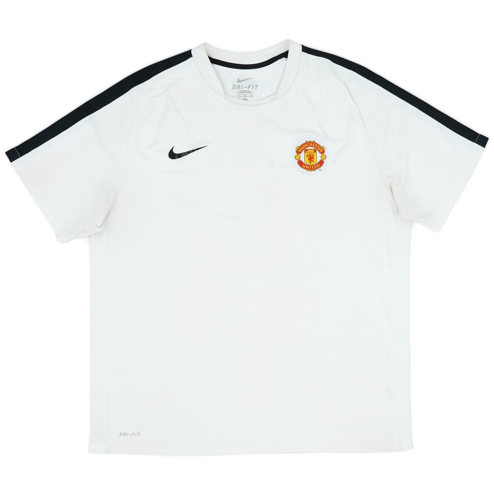 2011-12 Manchester United Nike Training Shirt - 8/10 - (XL)