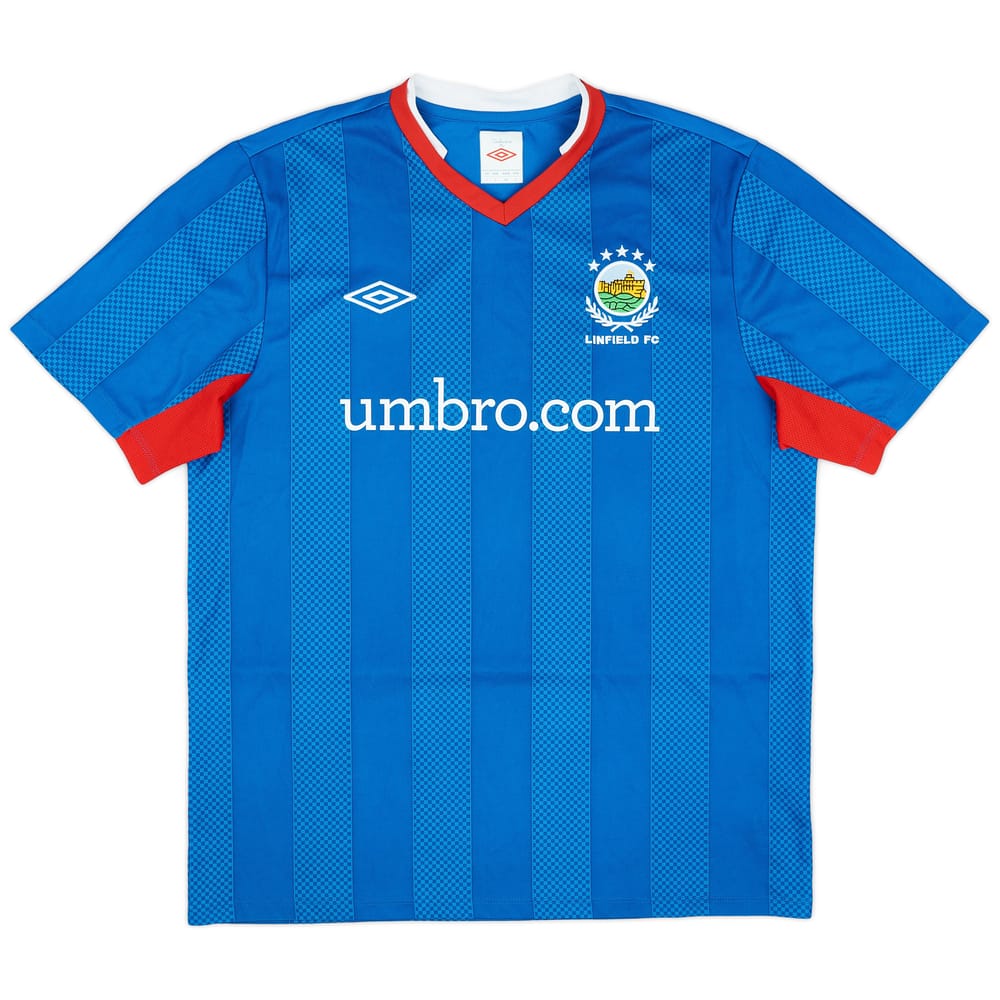 2012-13 Linfield Home Shirt - 9/10 - (L)