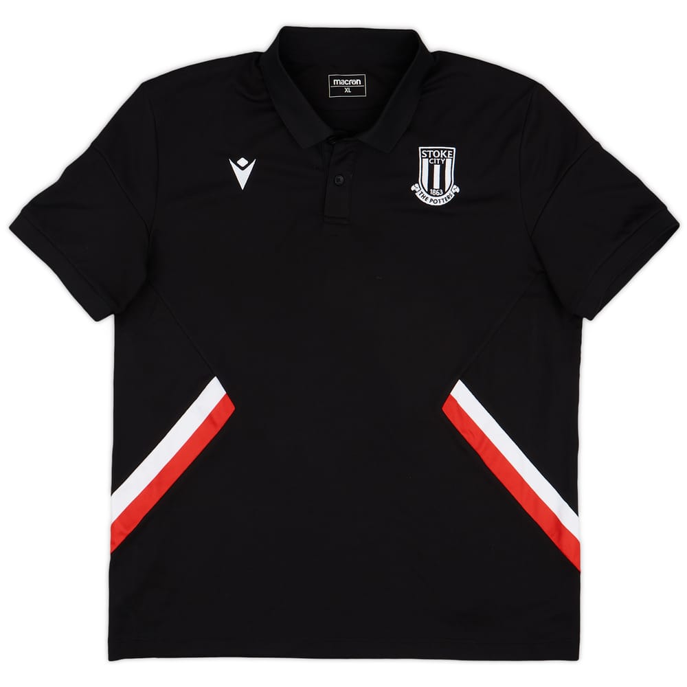 2022-23 Stoke City Macron Training Polo - 9/10 - (XL)