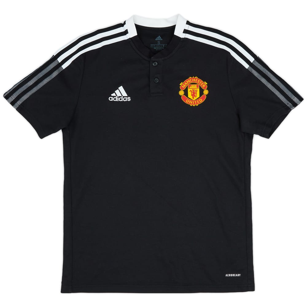 2021-22 Manchester United adidas Polo Shirt - 10/10 - (S)