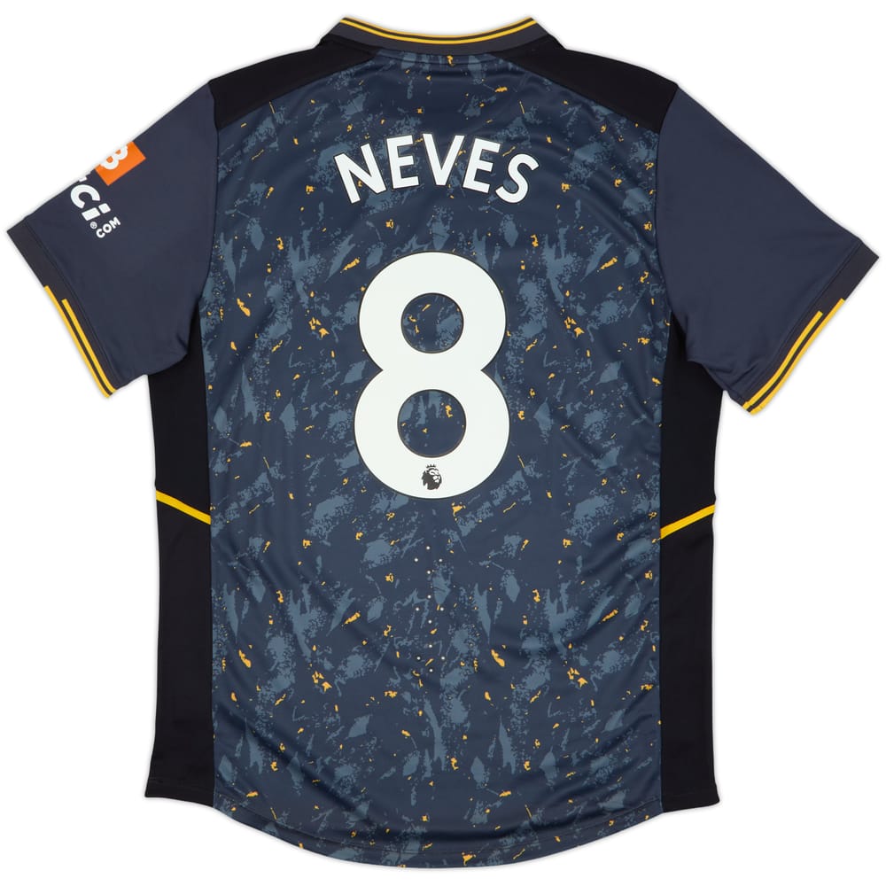 2021-22 Wolves Away Shirt Neves #8 - 10/10 - (L)