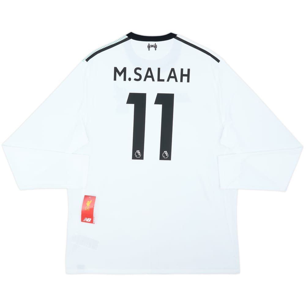 2017-18 Liverpool Away L/S Shirt M.Salah #11 (XL)