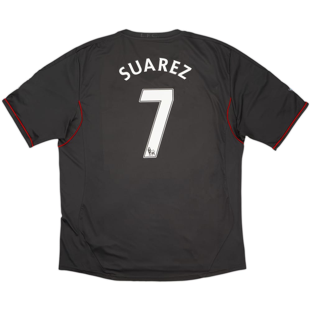 2011-12 Liverpool Away Shirt Suarez #7 - 8/10 - (XXL)