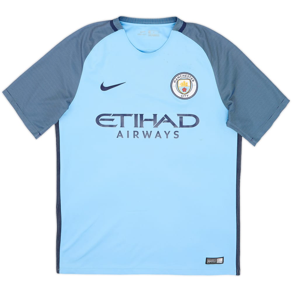 2016-17 Manchester City Home Shirt - 5/10 - (M)