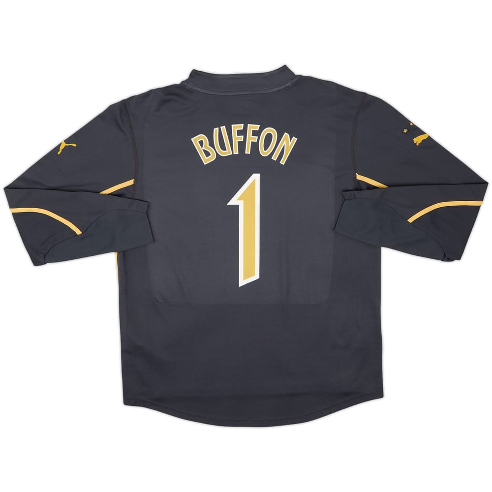 2003-04 Italy GK Shirt Buffon #1 - 7/10 - (XL)