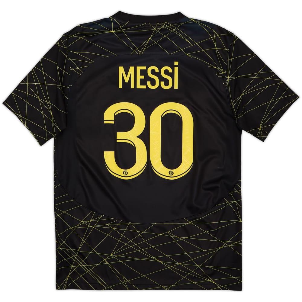 2022-23 Paris Saint-Germain Fourth Shirt Messi #30 - 10/10 - (M)