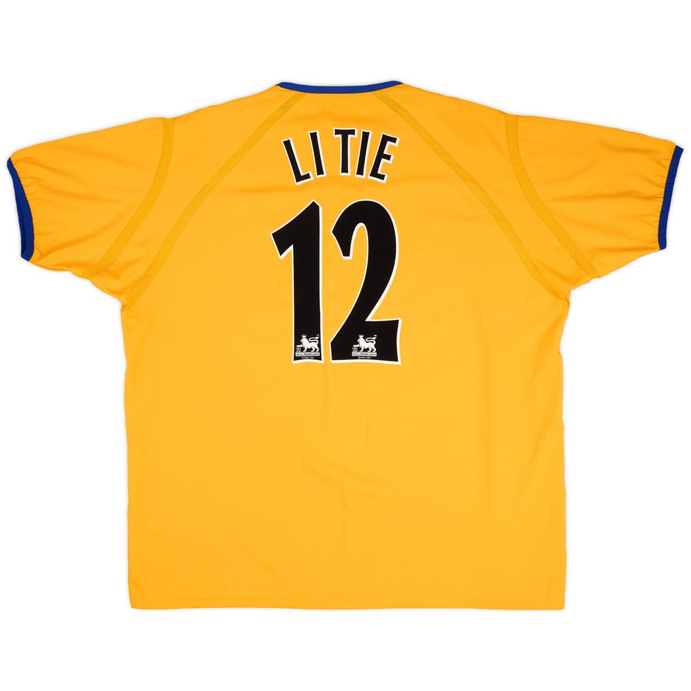 2003-04 Everton Away Shirt Li Tie #12 - 9/10 - (XXL)