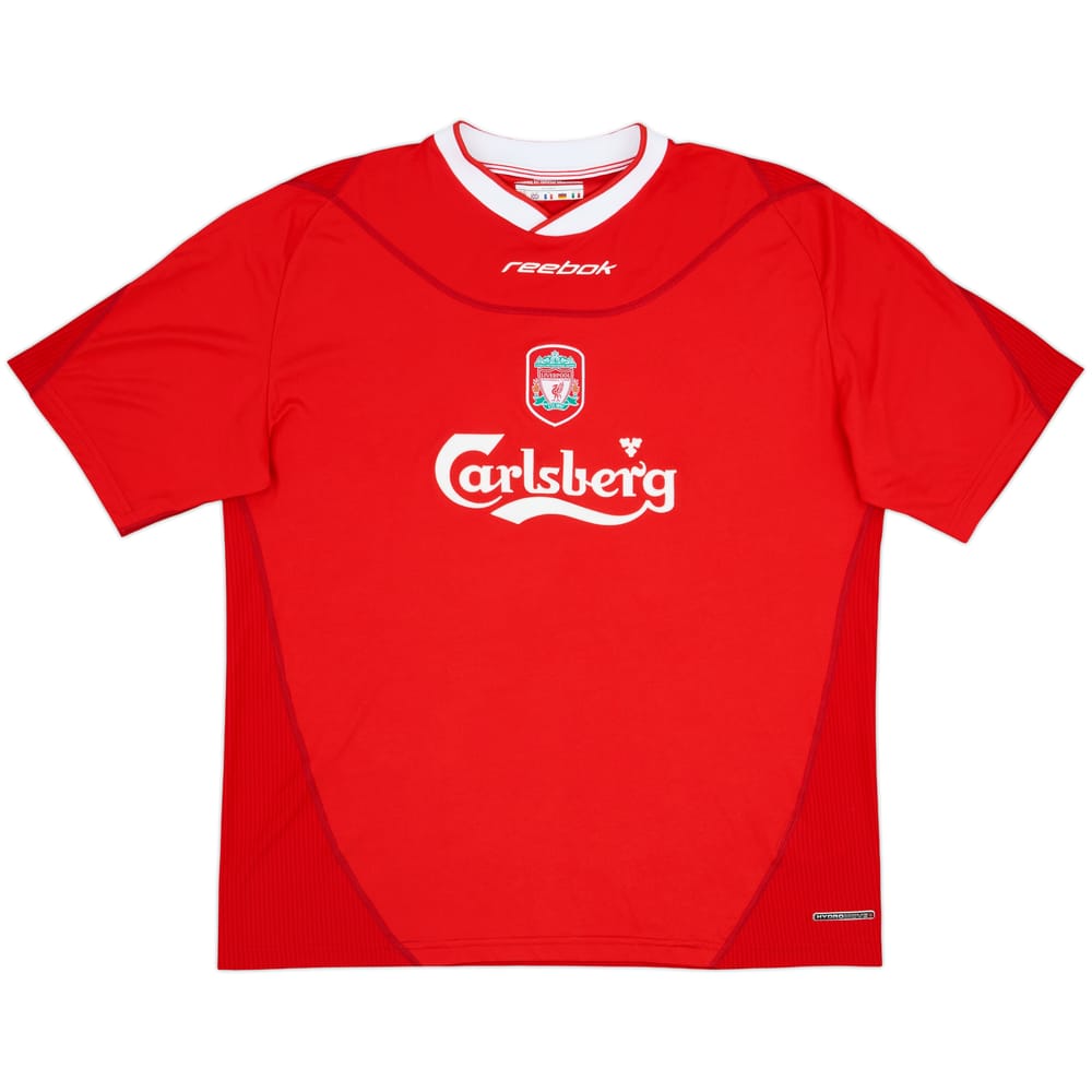 2002-04 Liverpool Home Shirt #22 - 9/10 - (XL)
