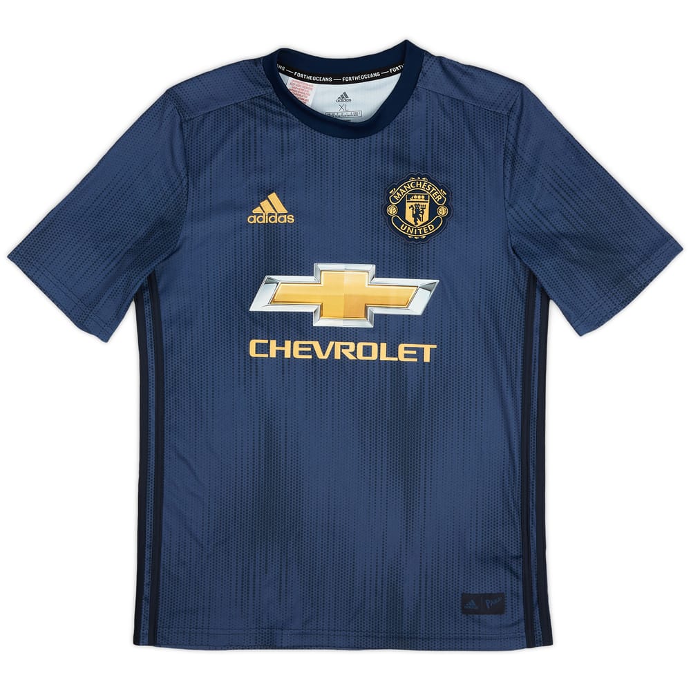 2018-19 Manchester United Third Shirt - 10/10 - (XL.Boys)