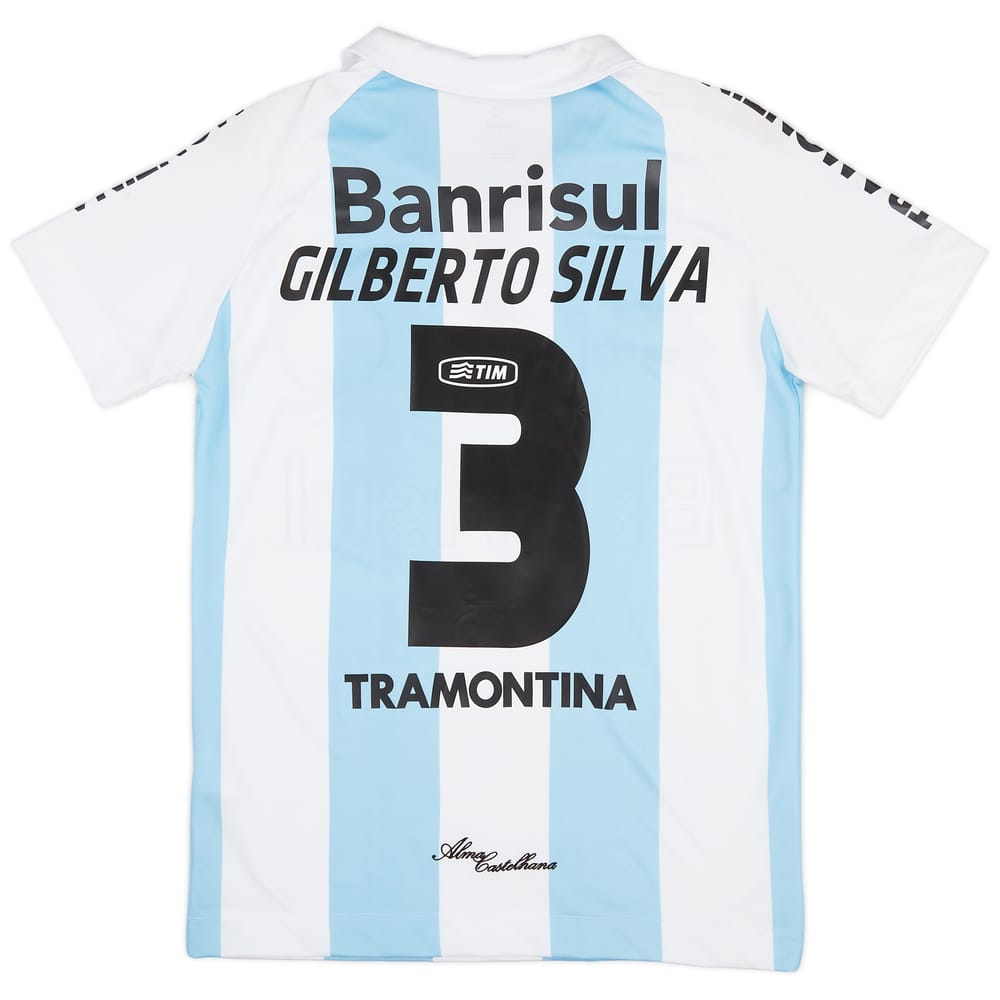 2012 Gremio Special &#039;Argentina&#039; Edition Shirt Gilberto Silva #3 - 7/10 - (S)