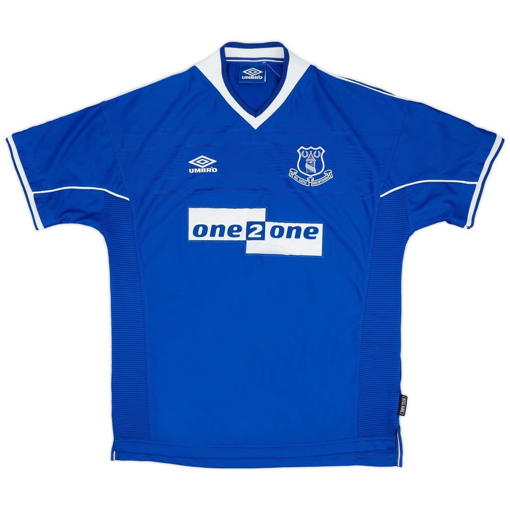 1999-00 Everton Home Shirt - 9/10 - (XL)