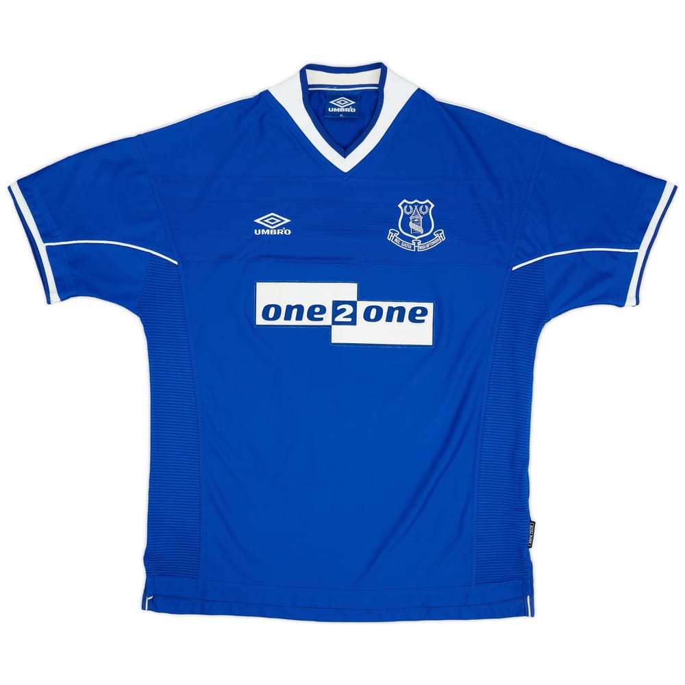 1999-00 Everton Home Shirt - 9/10 - (XL)