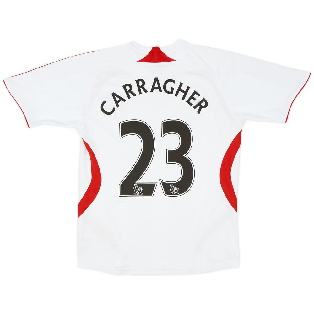 2007-08 Liverpool Away Shirt Carragher #23 - 9/10 - (L.Boys)