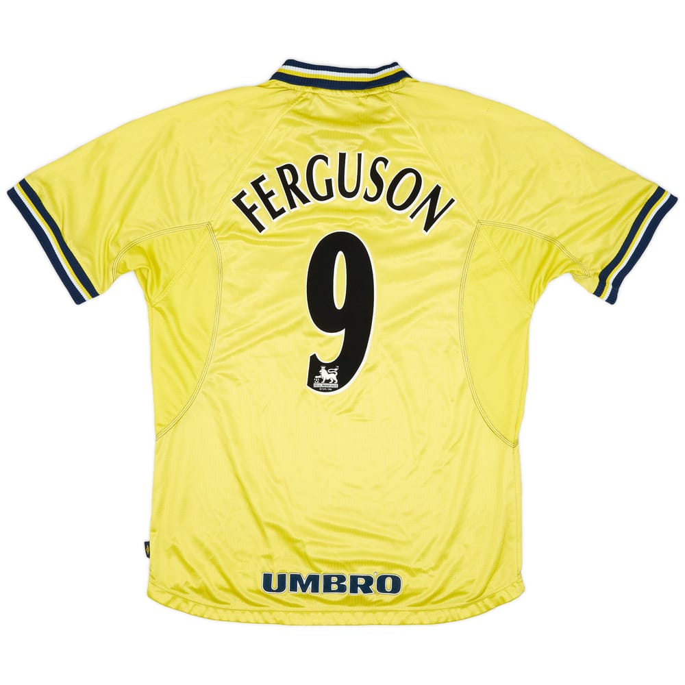 1998-99 Everton Third Shirt Ferguson #9 - 8/10 - (XL)