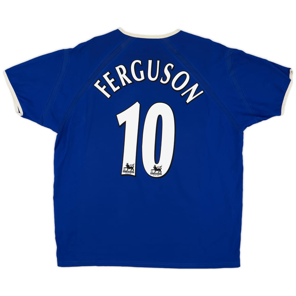 2003-04 Everton Home Shirt Ferguson #10 - 6/10 - (XL)