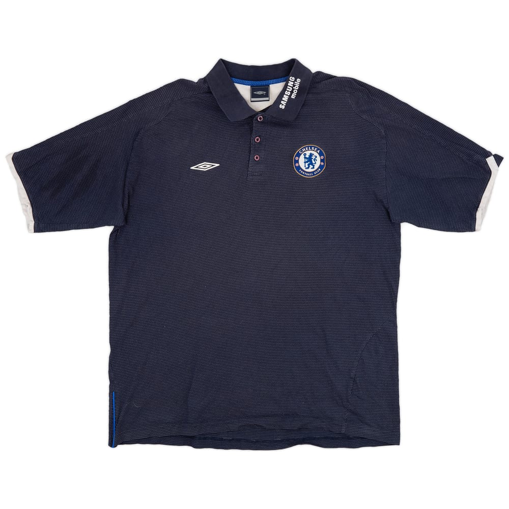 2005-06 Chelsea Umbro Polo Shirt - 7/10 - (XXL)
