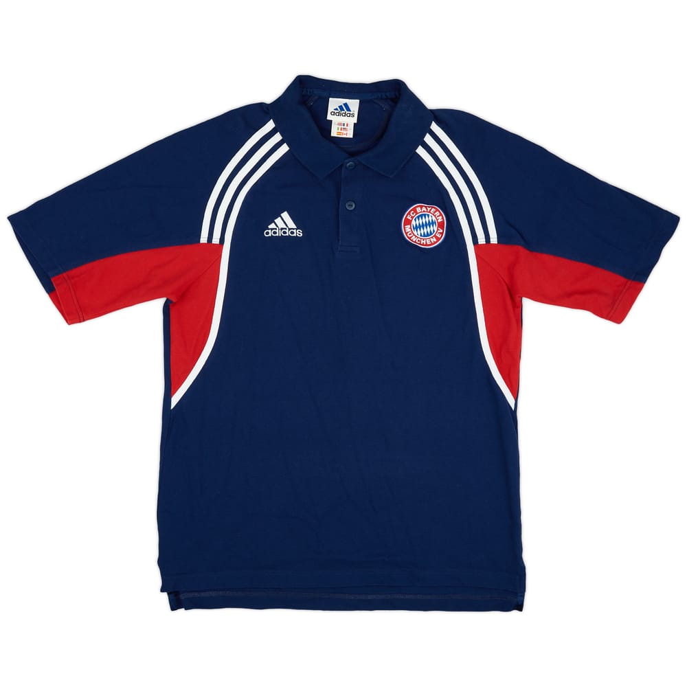 2000-01 Bayern Munich adidas Polo Shirt - 9/10 - (L)