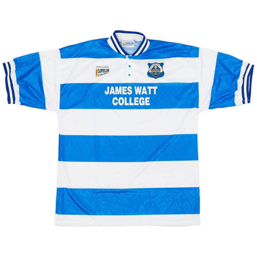 1996-97 Greenock Morton Home Shirt - 9/10 - (L)