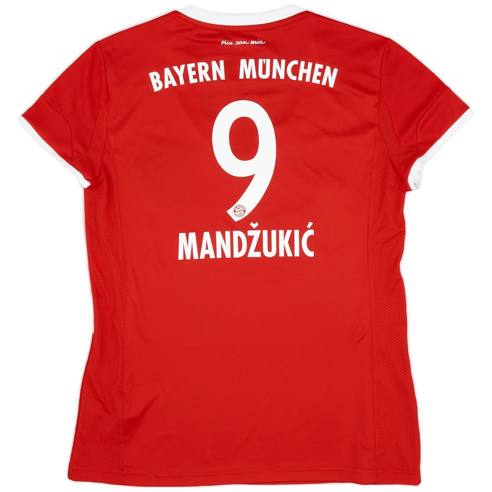 2013-14 Bayern Munich Home Shirt Mandzukic #9 - 9/10 - (Women's L)