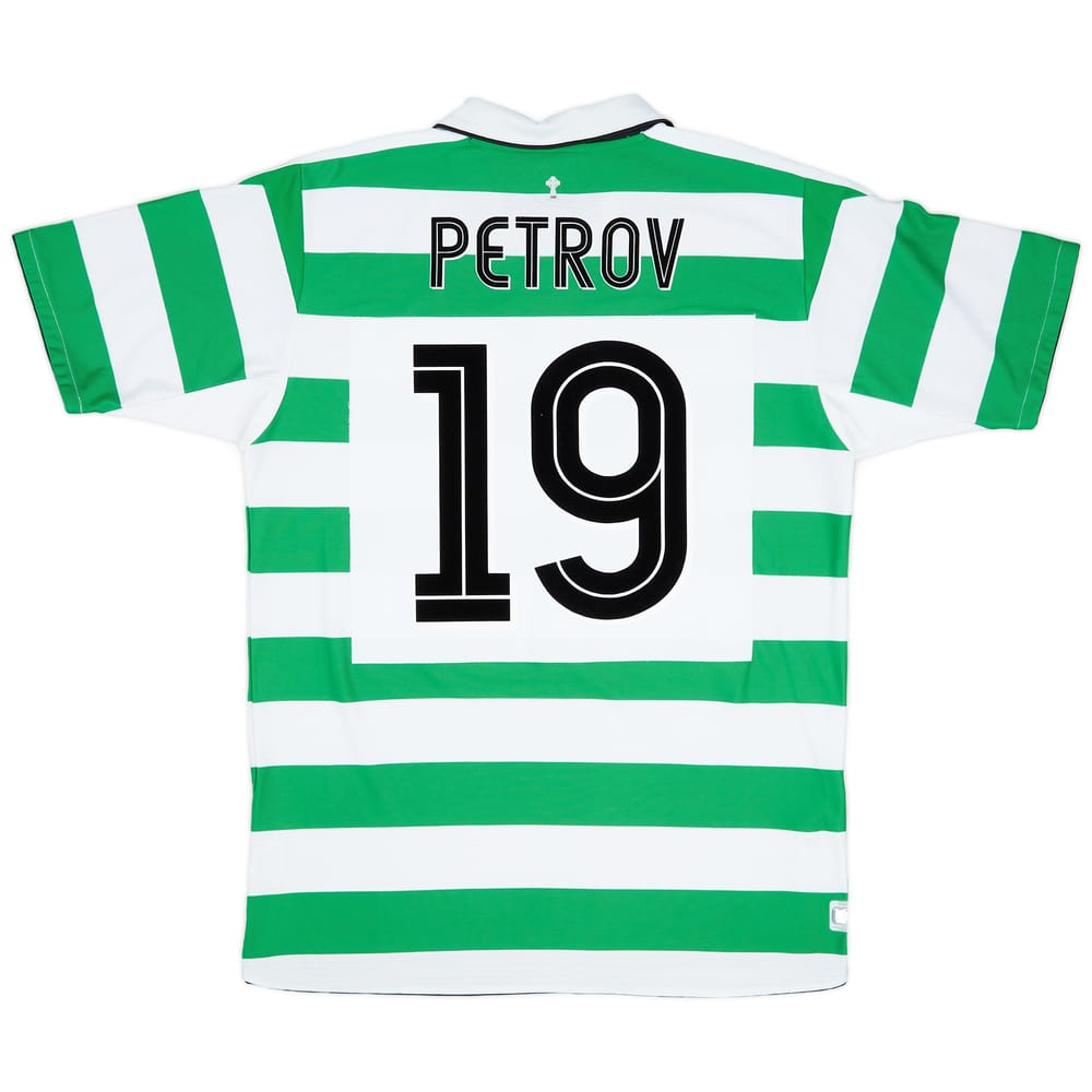 2004-05 Celtic Home Shirt Petrov #19 - 8/10 - (L)