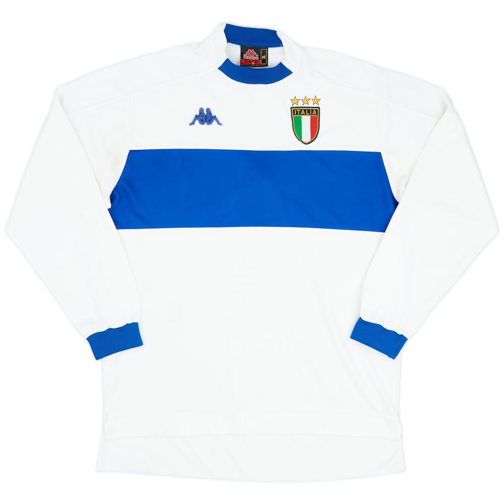 1998-00 Italy Away L/S Shirt - 8/10 - (XL)