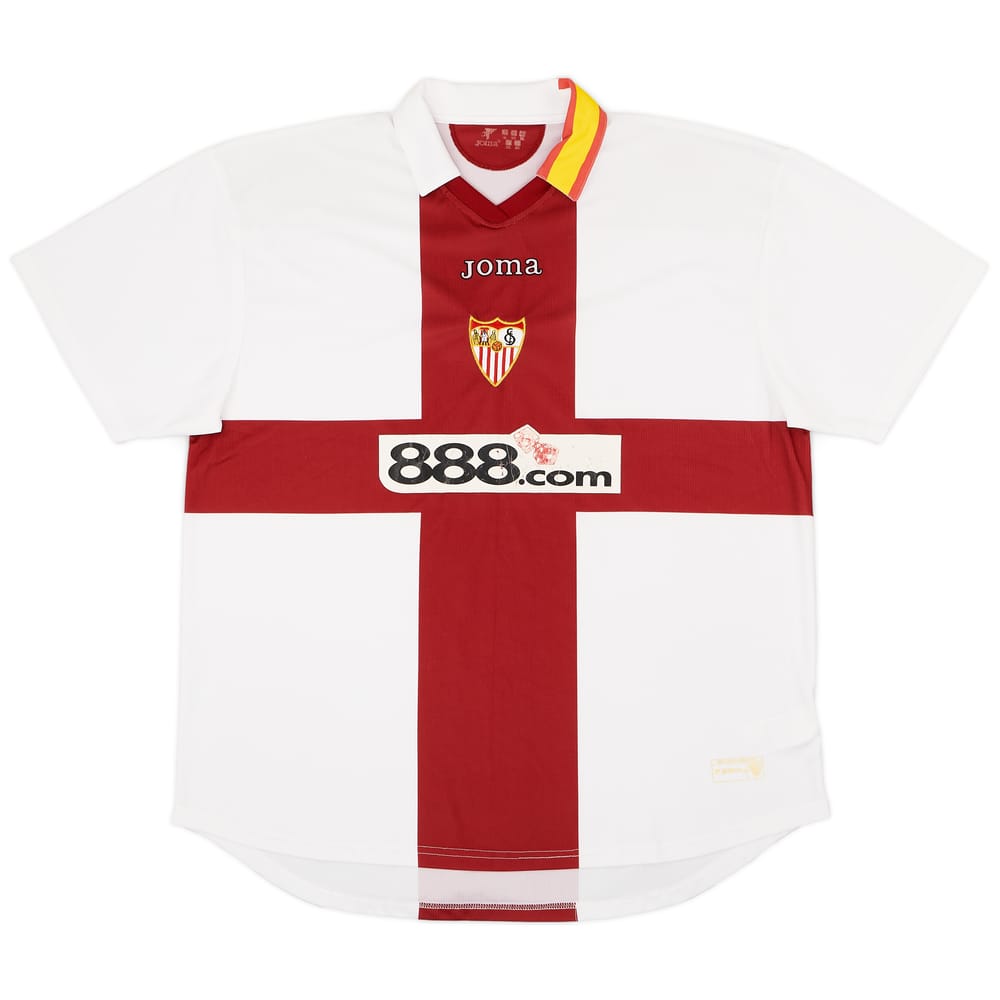 2007-08 Sevilla European Home Shirt - 6/10 - (XXL)