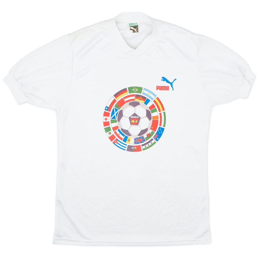 1982 Puma Espana 82 World Cup Shirt - 8/10 - (M)