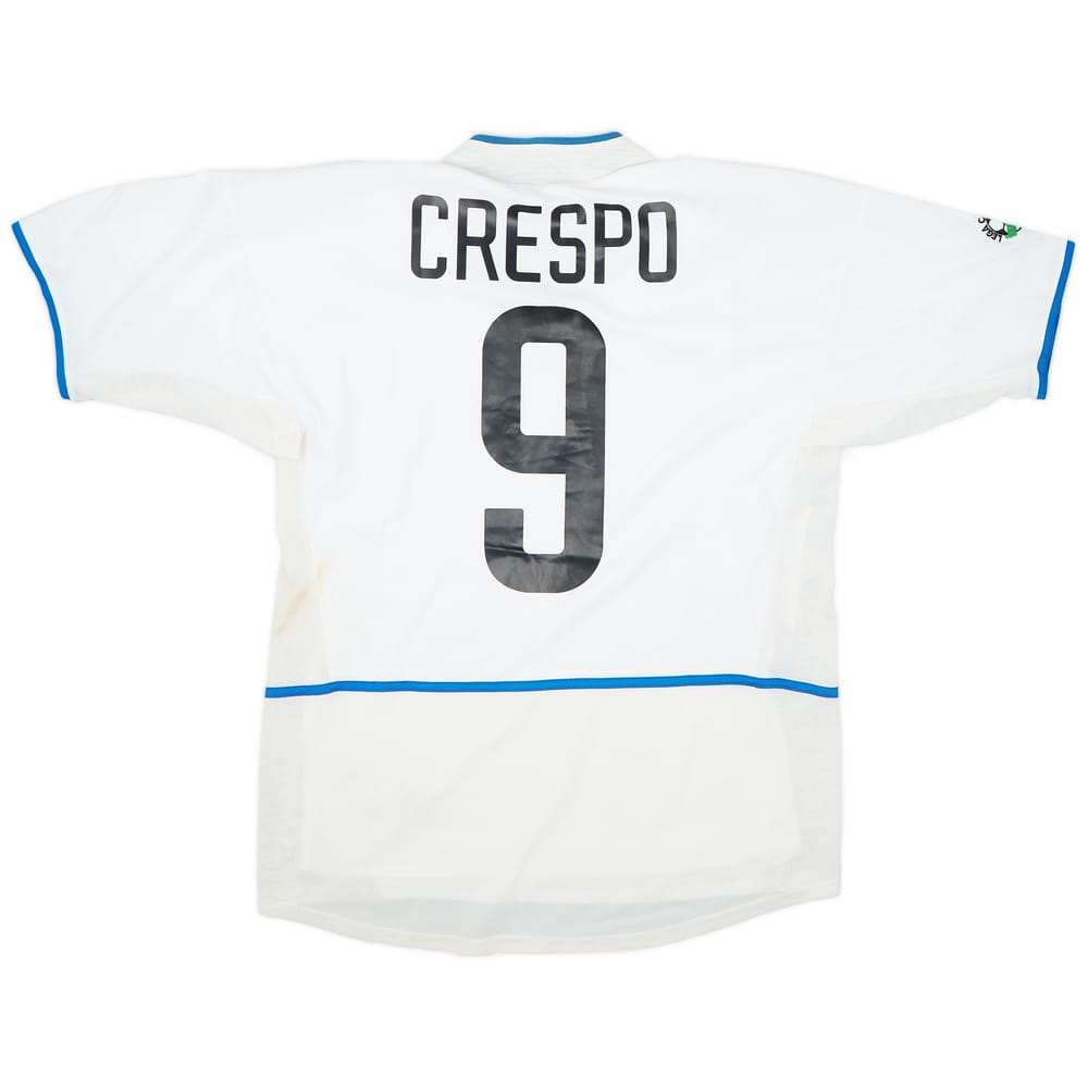 2002-03 Inter Milan Player Issue Away Shirt Crespo #9 - 5/10 - (M)
