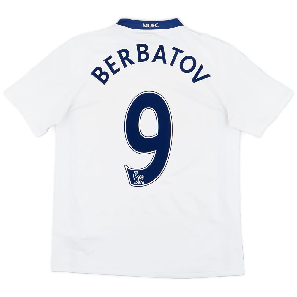 2008-10 Manchester United Away Shirt Berbatov #9 - 7/10 - (S)