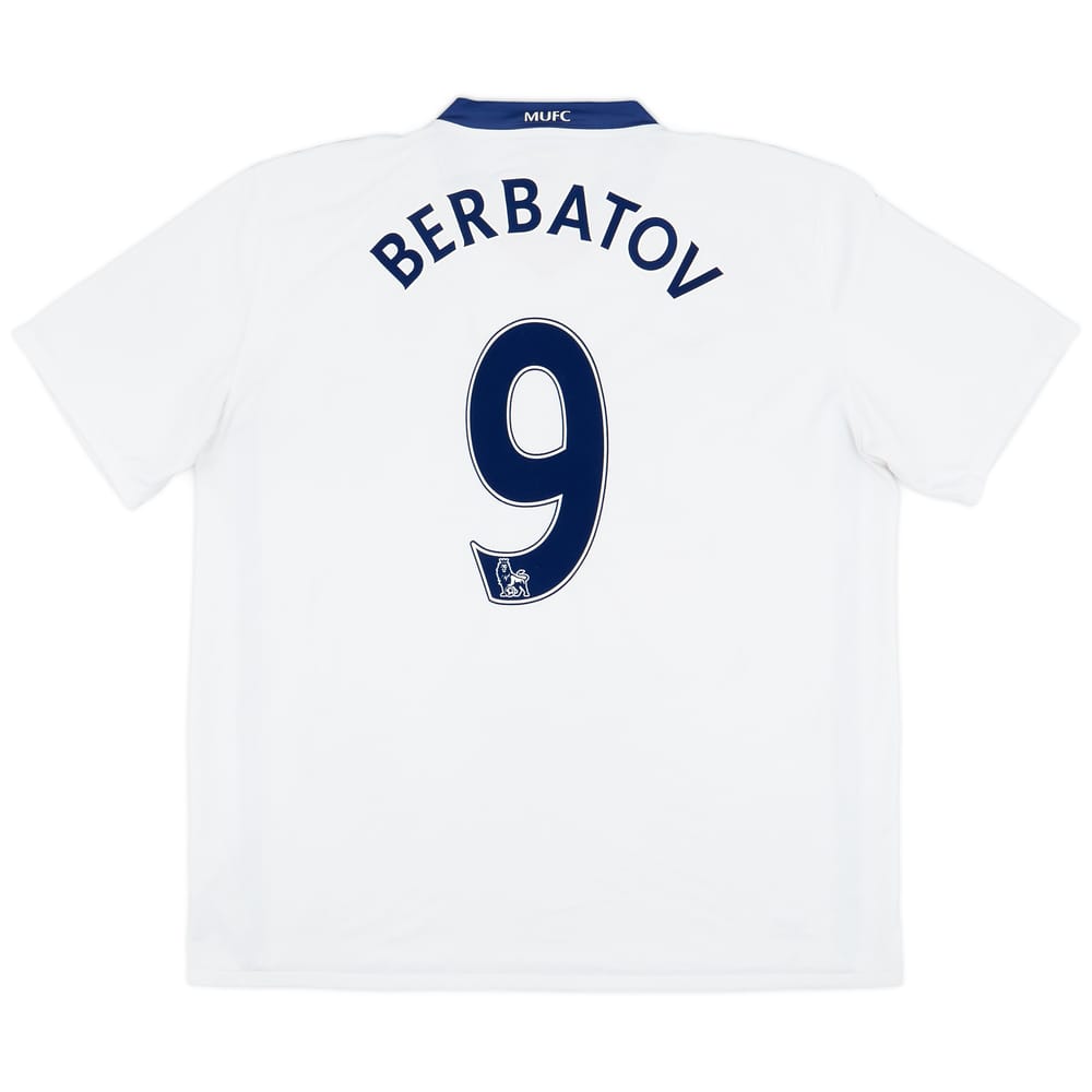 2008-10 Manchester United Away Shirt Berbatov #9 - 7/10 - (XXL)