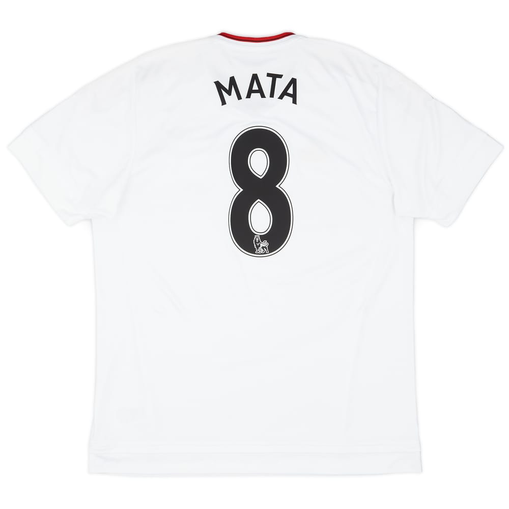 2015-16 Manchester United Away Shirt Mata #8 - 6/10 - (XL)