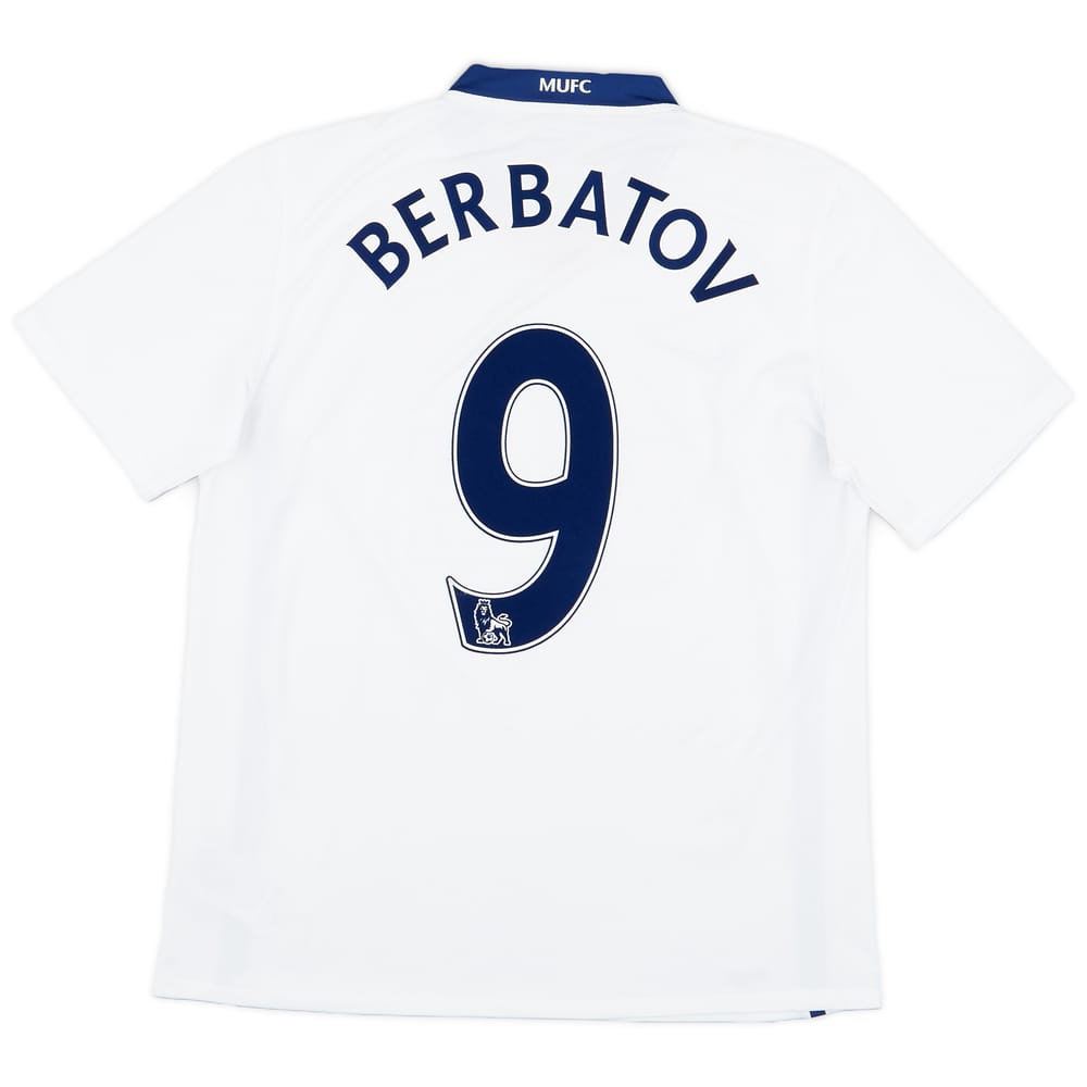 2008-10 Manchester United Away Shirt Berbatov #9 - 9/10 - (M)