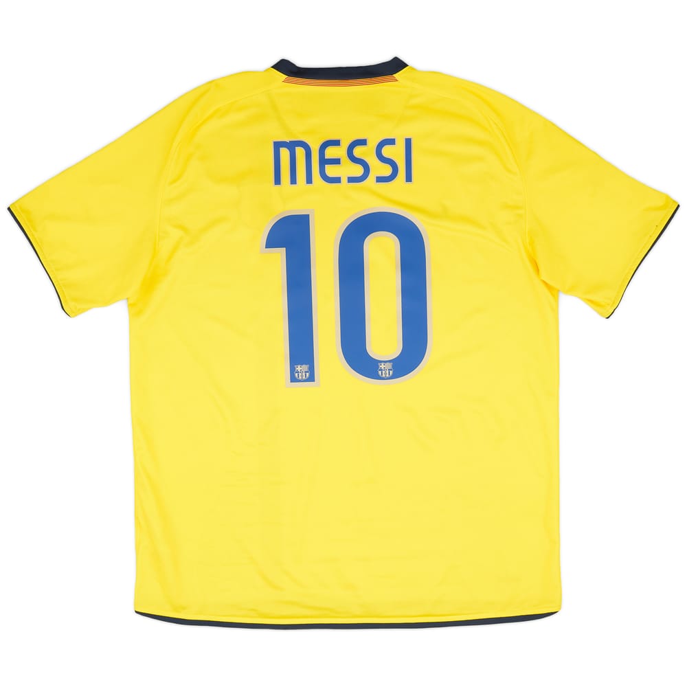 2008-10 Barcelona Away Shirt Messi #10 - 8/10 - (XL)