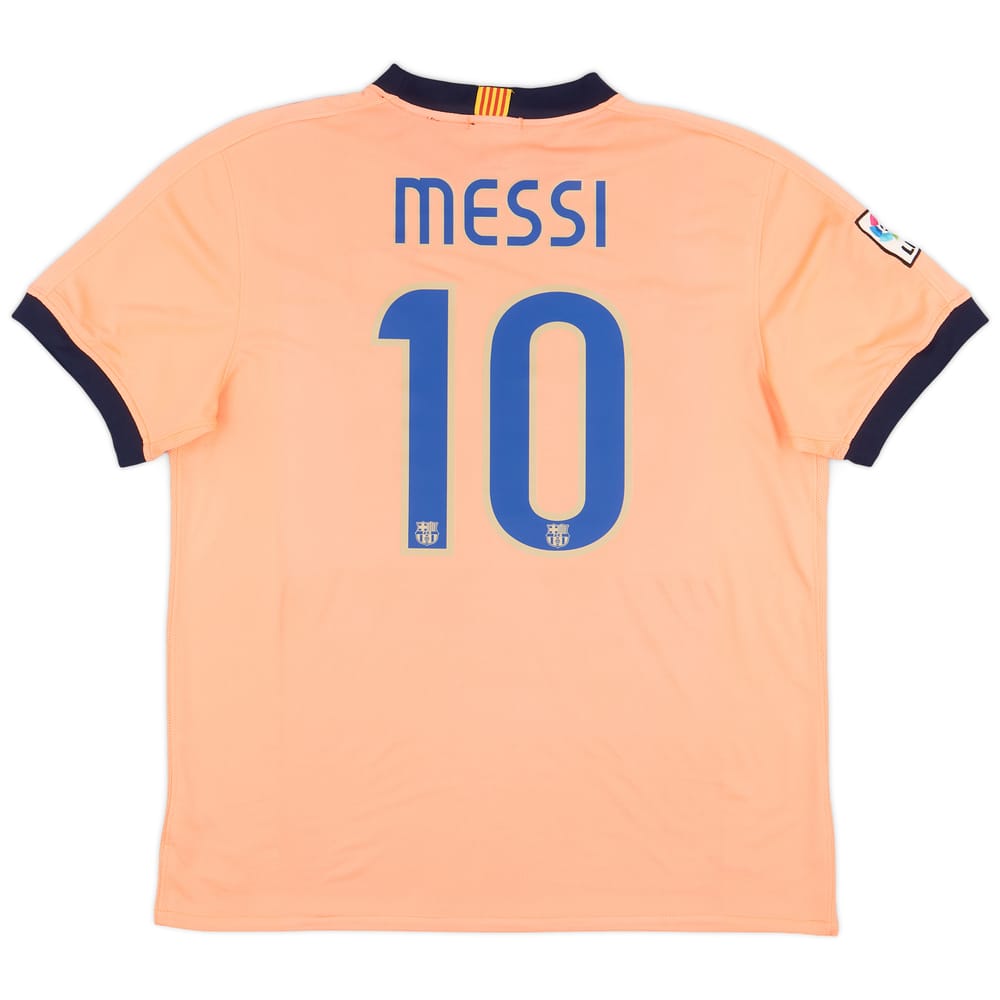 2009-10 Barcelona Away Shirt Messi #10 - 6/10 - (XL)